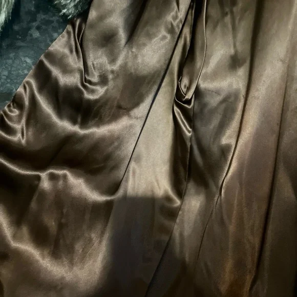 PRICE ⬇️ Vintage Tissavel Of France Faux Fur Coat By Gino Rossi - Picture 4 of 6